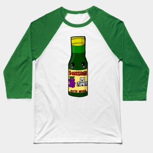 Kawaiibucky (Buckfast) Bottle Glasgow Baseball T-Shirt